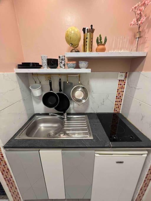 Studio Situe A 5 Min Du Chateau De Versailles Et Stationnement Gratuit Esterno foto